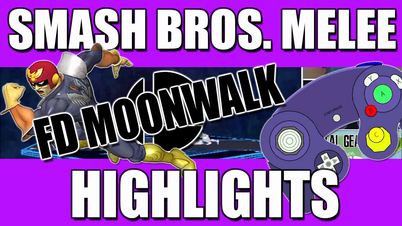 Melee Highlights | Buttery Moonwalk across FD (with input display ...