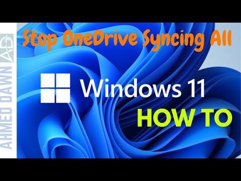 How to Stop OneDrive From Syncing Desktop | How to Unsync OneDrive in Windows 11