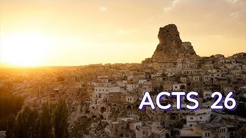 ACTS 26 NIV AUDIO BIBLE
