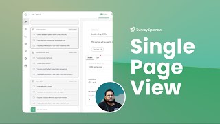 Single Page View Surveysparrow