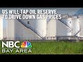 US to Tap Into Oil Reserve With Hope of Driving Down Gas Prices
