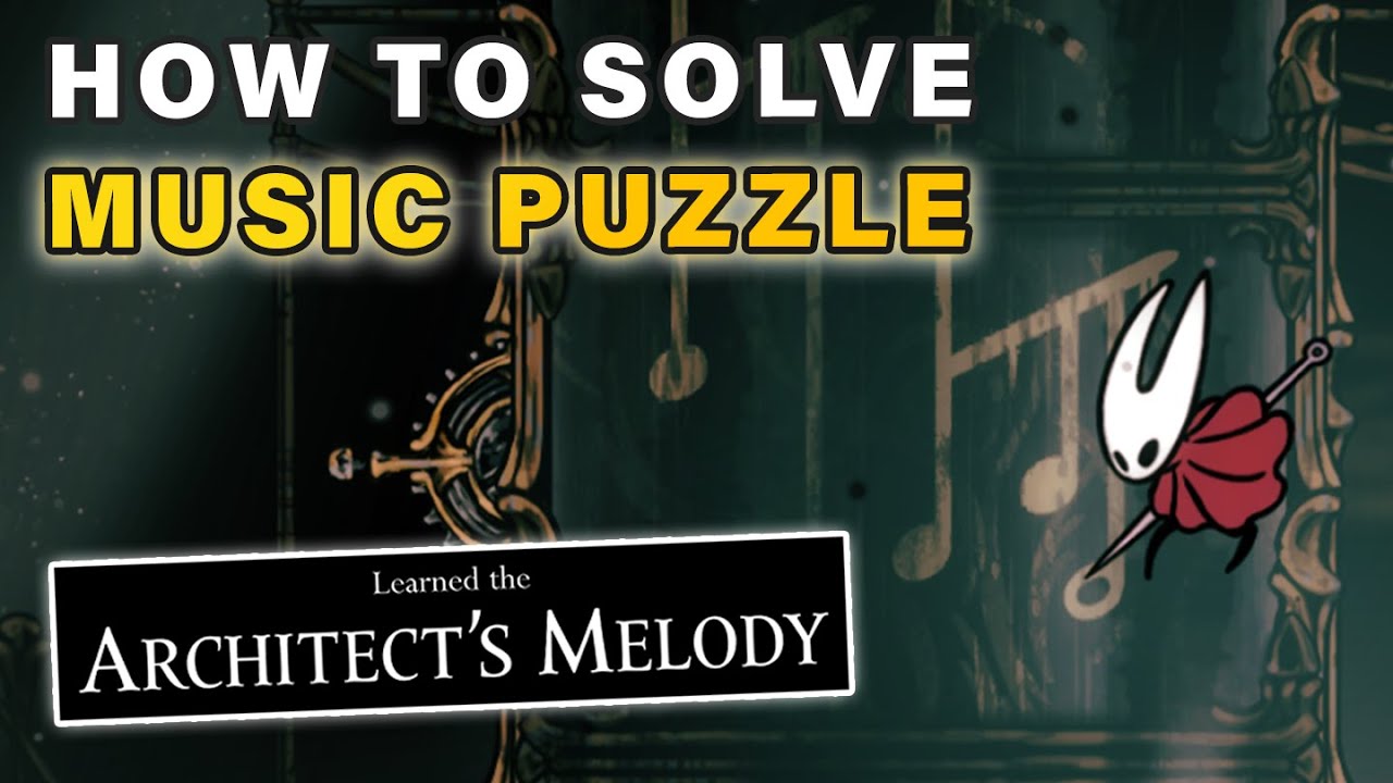 How to Solve Cogwork Core Music Pillar Puzzle - Learn Architect's Melody ► Hollow Knight: Silksong