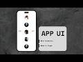 Unique App UIUX Design in figma - Bonus Animation with FREE Figma File