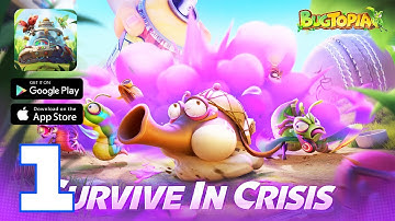 Bugtopia: Survival Game Gameplay Walkthrough - Part 1 (iOS & Android)