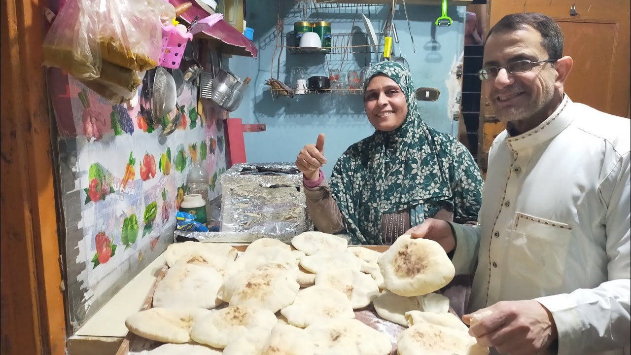 طريقة عمل العيش السياحى احسن من المحلات