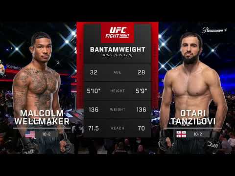 Stills: HEAD KICK KO 😱 | Malcolm Wellmaker vs. Otari Tanzilovi | UFC Fight Night Mini Fight Highlights