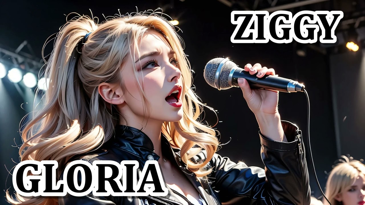 ZIGGY【GLORIA 】AIメタル女子がカバーした　AIcover J-Rock