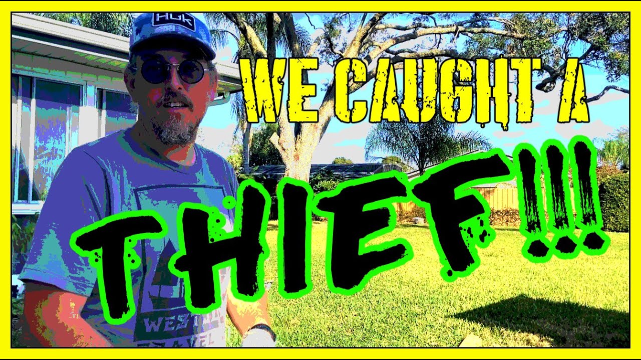Someone was stealing from us!!! - YouTube