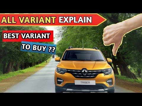 💥Renault TRIBER Which ALL VARIANT PRICE DETAILS REVIEW  BEST VALUE FOR MONEY VARIANTS