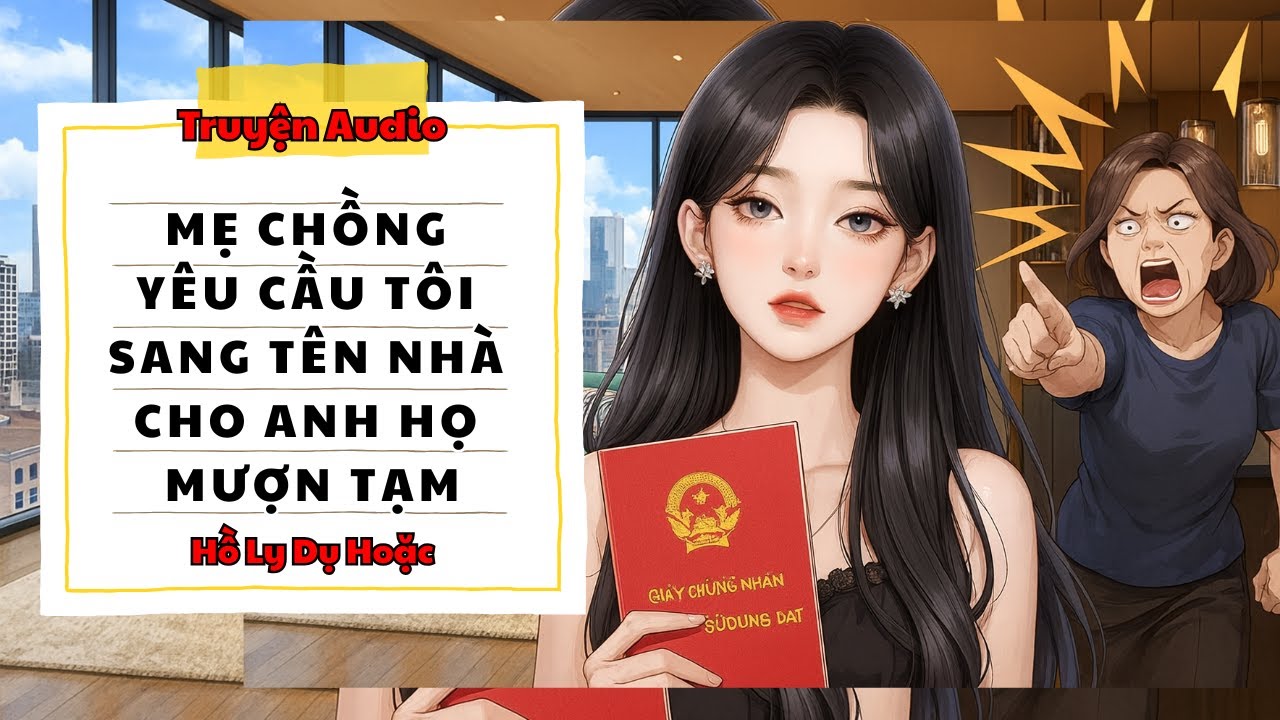 TRUYỆN AUDIO // HỒ LY DỤ HOẶC SỐ 164 // MẸ CHỒNG YÊU CẦU TÔI SANG TÊN NHÀ CHO ANH HỌ MƯỢN TẠM