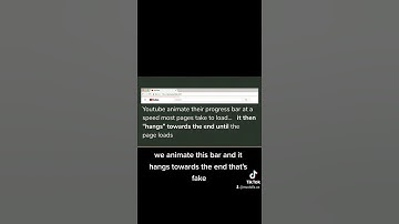 Loading bar perception