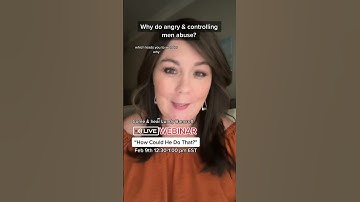 Why do men abuse? Come to the live webinar with Lundy Bancroft, link in description