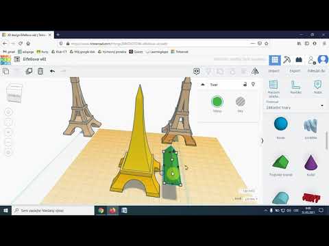 Video: Jak vyrobit Eiffelovu věž s lany (s obrázky)