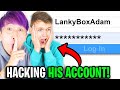 LankyBox's BEST FRIEND CONTROLS WHAT I TRADE For 24 HOURS In Roblox ADOPT ME!? (HACKED ACCOUNT!)