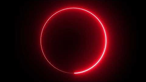 Motion Made - Royalty Free lights in  circle frame Loop animated background