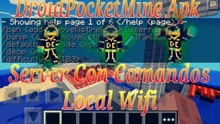 DroidPocketMine Apk? Crea Tu Server Local Con Comandos screenshot 4