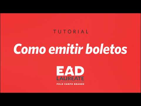 Como emitir boletos - FMU