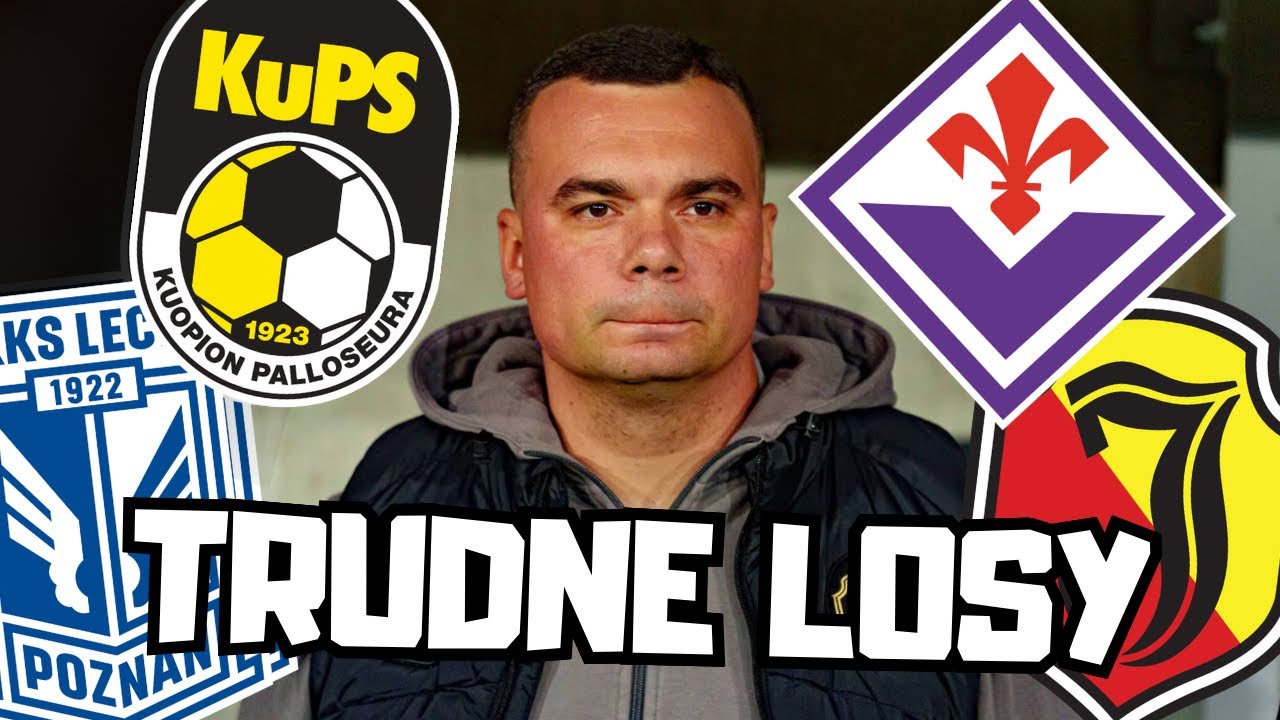 JAGA vs FIORENTINA! LECH zagra z mistrzem Finlandii! Losowanie 1/16 LKE - sprzed stadionu Lecha! 