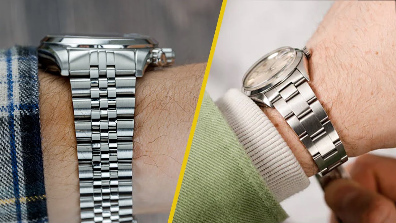 Rolex Datejust Ladies Oyster Bracelet vs Jubilee Bracelet 5 Digit Reference   SwissWatchExpo  YouTube