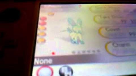 Evolved shiny Eevee to shiny Sylveon! (Pokémon X and Y)