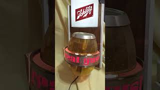 Vintage Schlitz Beer sign ready for eBay.