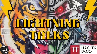 Hacker Dojo Lightning Talks: Igniting Brilliance in Bitesize Bursts of Insight!