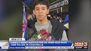 Local family seeks justice after 16-year-old boy was shot and killed