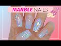 GORGEOUS Marble and OMBRE Acrylic Nails! + Saviland Acrylic Kit Review