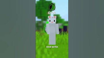 🐰Minecraft, But Everything I Look At Disappears... #minecraft #shorts