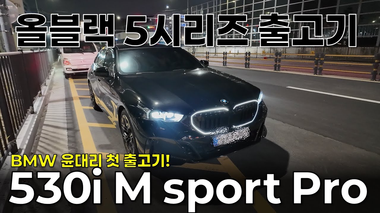 BMW 530i M Sport Pro 온라인 한정판모델 출고!- BMW윤대리 첫 청주 원정출고기