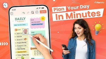 Plan Your Day in Minutes with a Daily Planner App