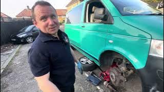 Fixing a VW Transporter Driveshaft Problem And Replacement
