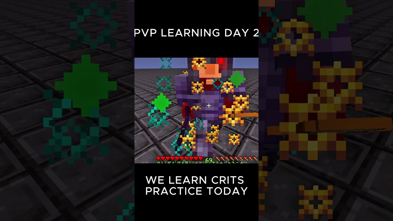 Learning Minecraft PvP – Day 2 (Crits Only) 