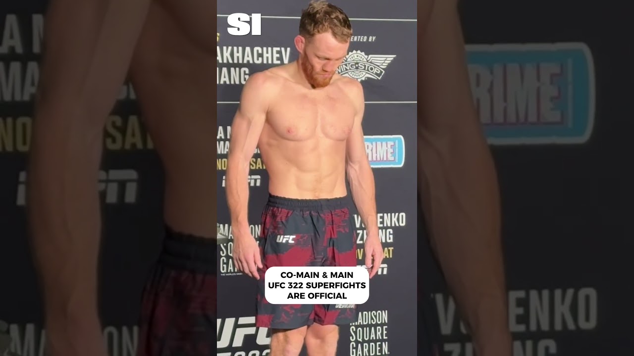 UFC 322 Co-Main & Main are Official ⚖️