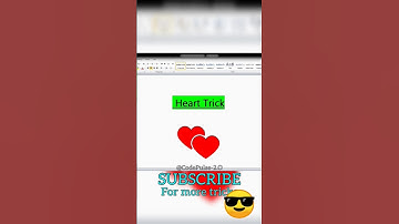 Microsoft shortcuts | Heart Symbol Trick | #@CodePulse-2.O | #trending #computer #msword