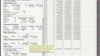 Logistic Regression Introduction with Tutorial in JMP
