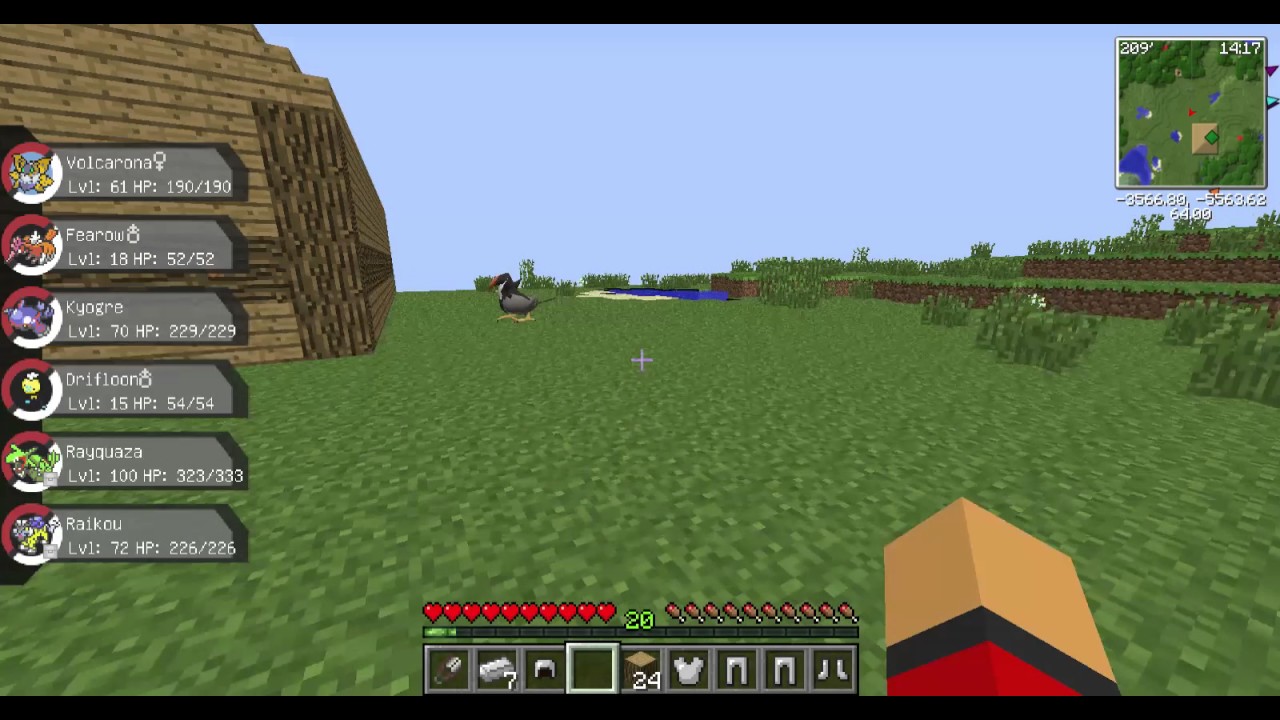 Minecraft pixelmon on a new server 4 - YouTube