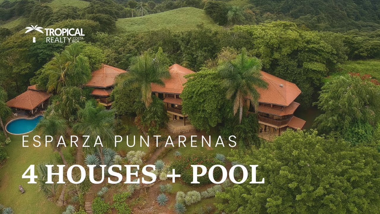 4 Houses + Pool for $500k? | The Ultimate Airbnb Compound in Esparza Costa Rica