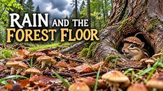 Rain and the Forest Floor | A Chipmunk’s Perspective
