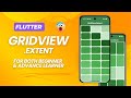 Learn Flutter GridView 2025 | Flutter GridView.custom| Flutter Grid list | Flutter GridView part 4