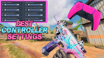 The BEST CONTROLLER SETTINGS In Codm Season 8! (MUST USE!)