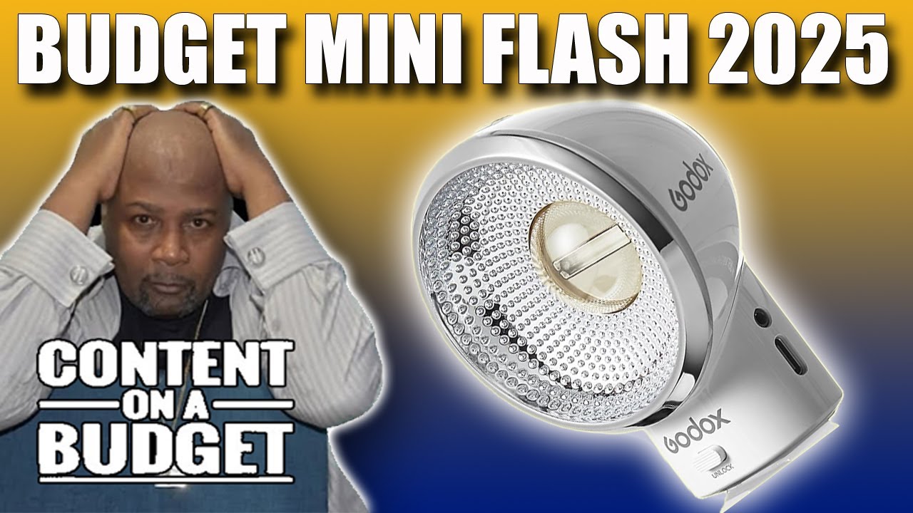 best budget mini flash , godox lux elf, 2025
