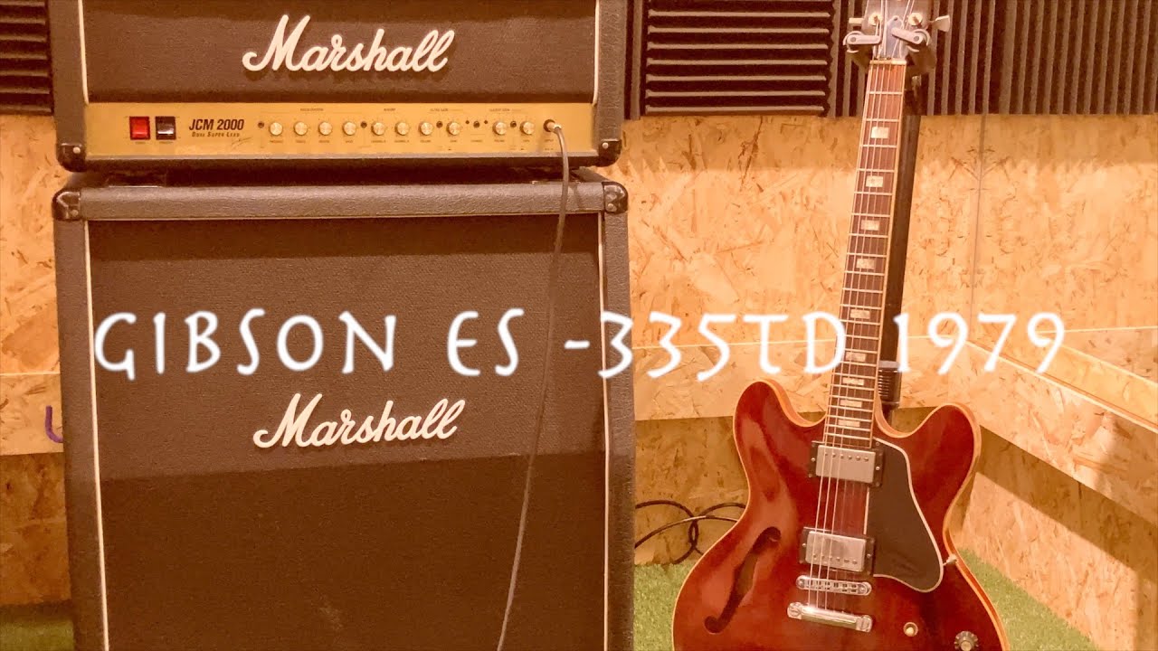【Gibson】ES−３３５TD １９７９年製　「試奏」
