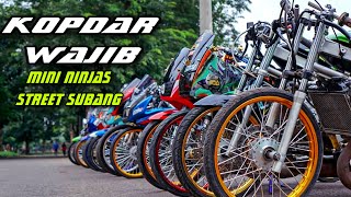 MODIFIKASI KAWASAKI NINJA JARI JARI || KOPDAR MINI NINJAS || NINJA RACING LOOK