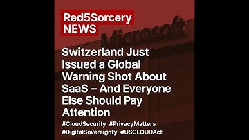 Episode 0225 - Switzerland Just Issued a Global Warning Shot About SaaS...