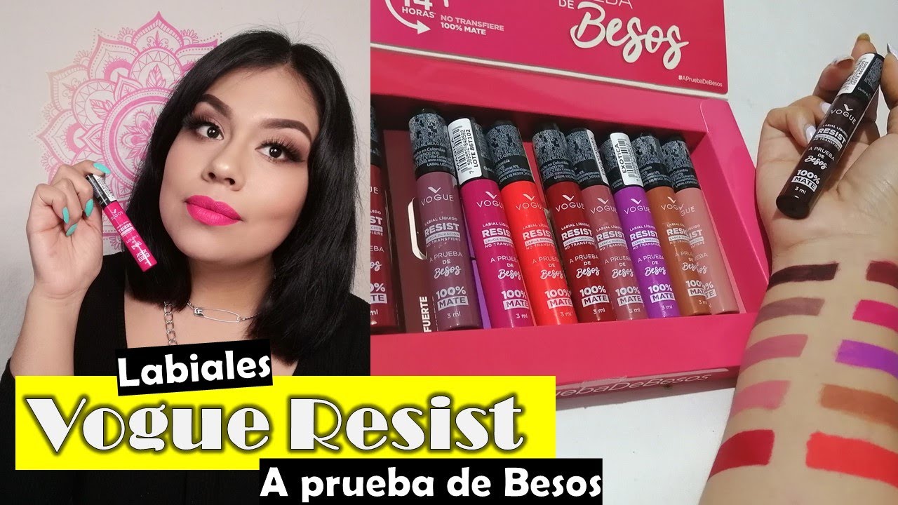 Labiales Vogue Resist a prueba de besos