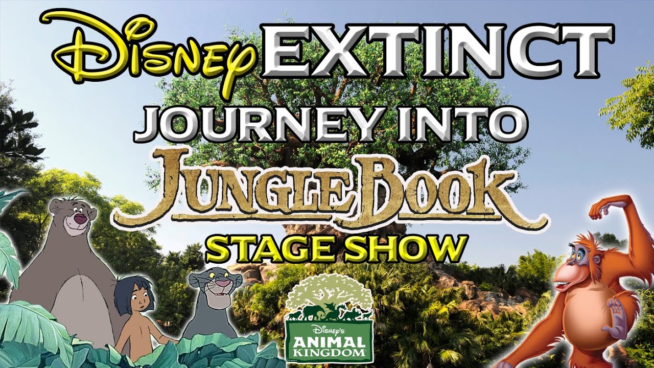 Journey Into Jungle Book Animal Kingdom Walt Disney World 1998