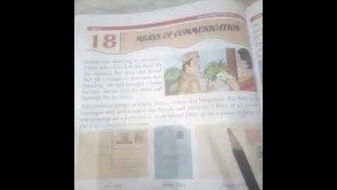 EVS,Chapter-18,Means of communication Part-2