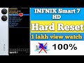 Infnix smart 7 hd hard reset factory reset remove password pattern screen lock remove without PC 