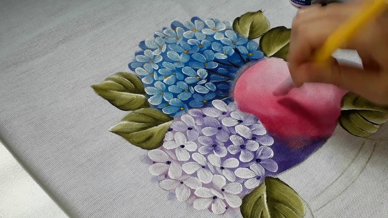 Hortências pra iniciante parte 3